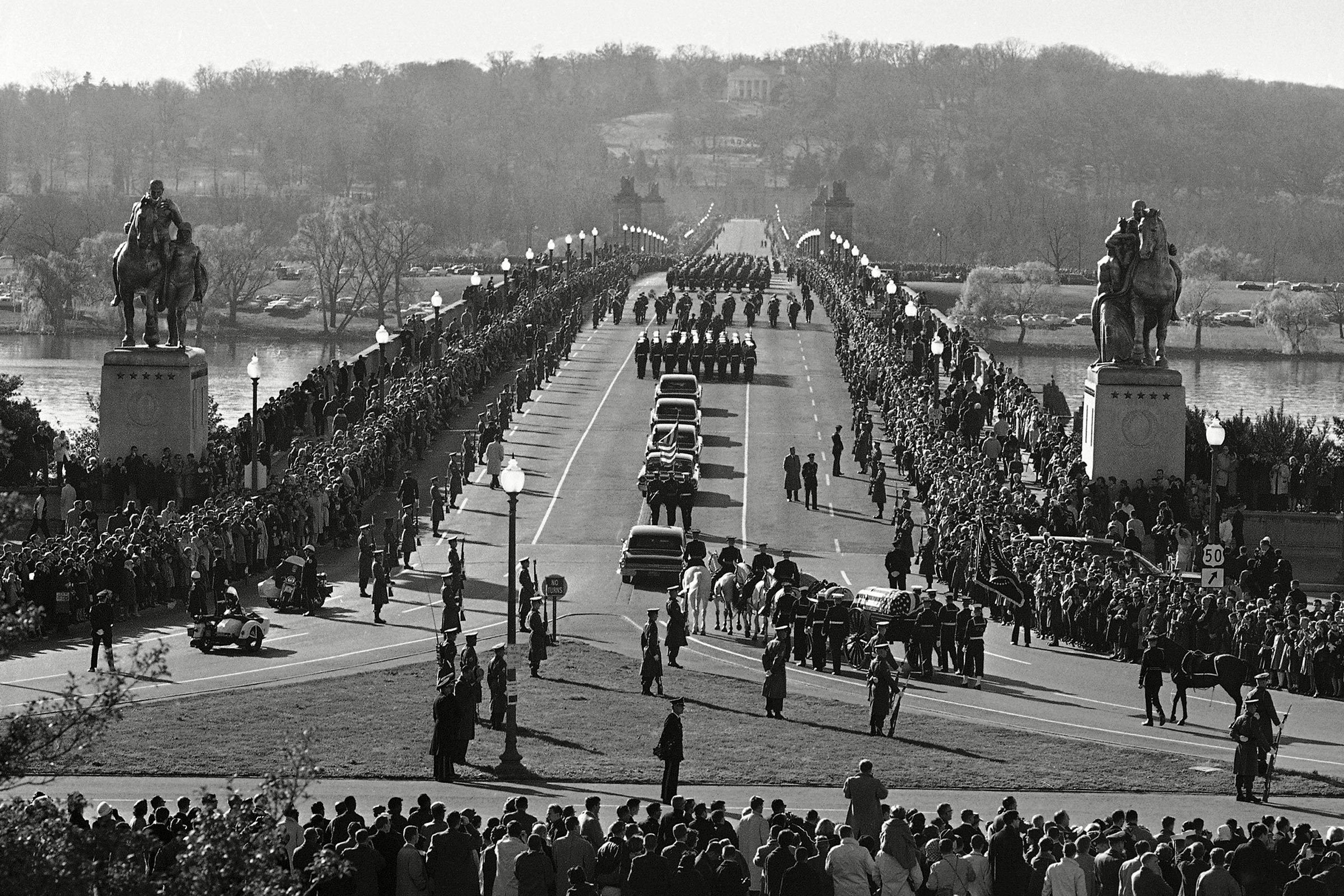 JFK funeral procession