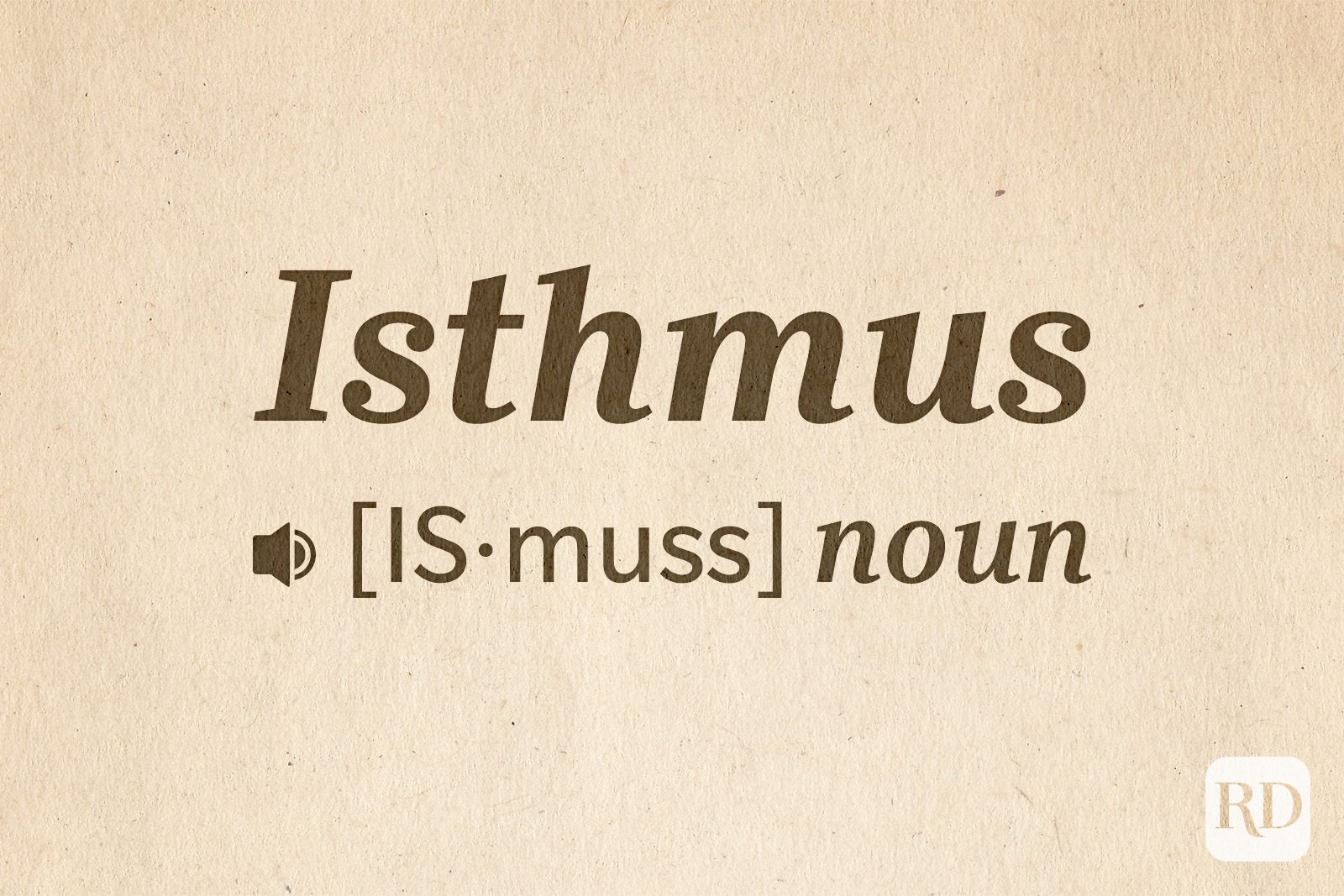 Isthmus