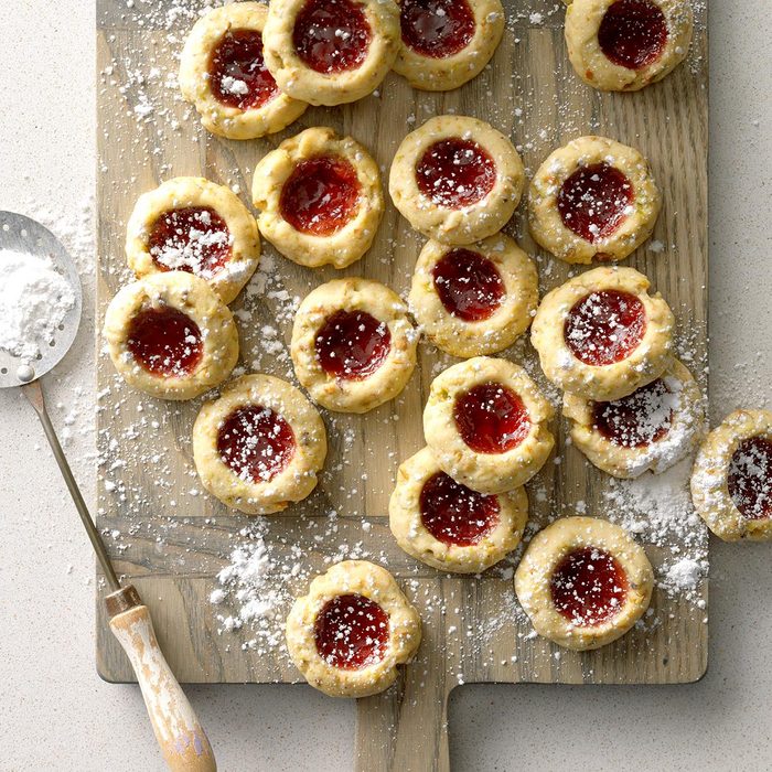 Mississippi: Raspberry Pistachio Thumbprints