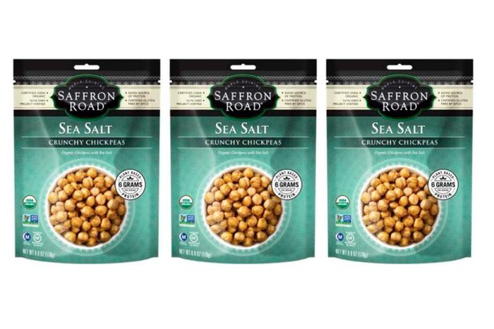 Saffron road crunchy chick peas