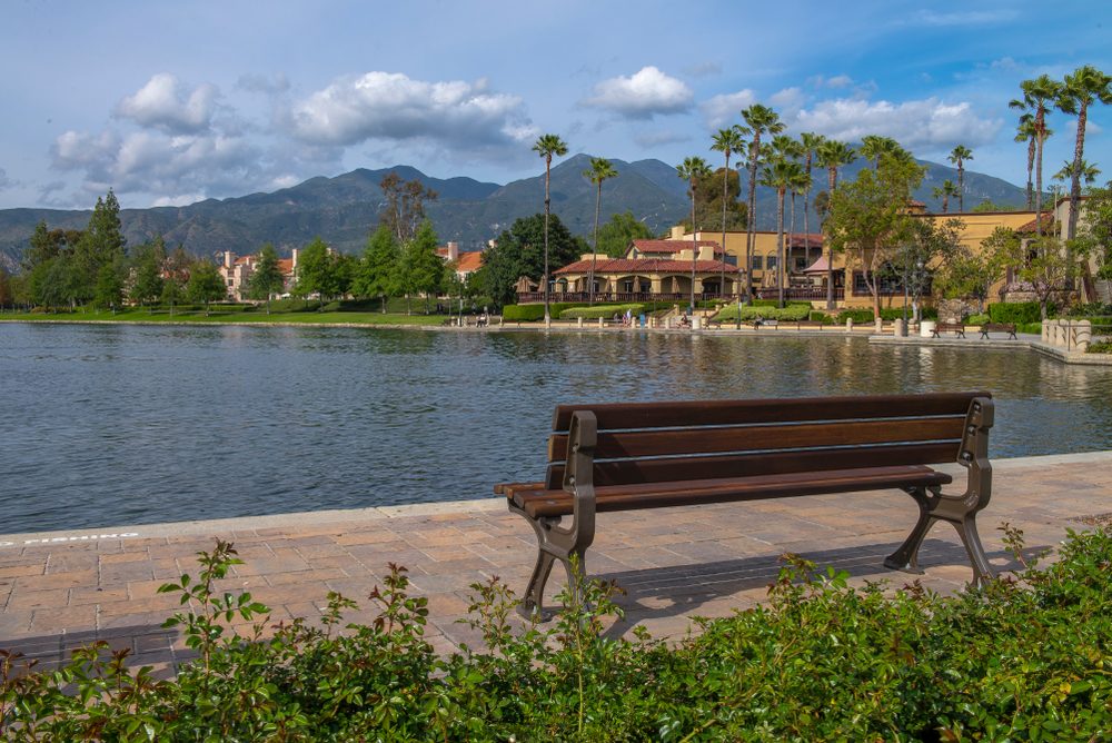 Rancho Santa Margarita Lake, Orange County, California. USA
