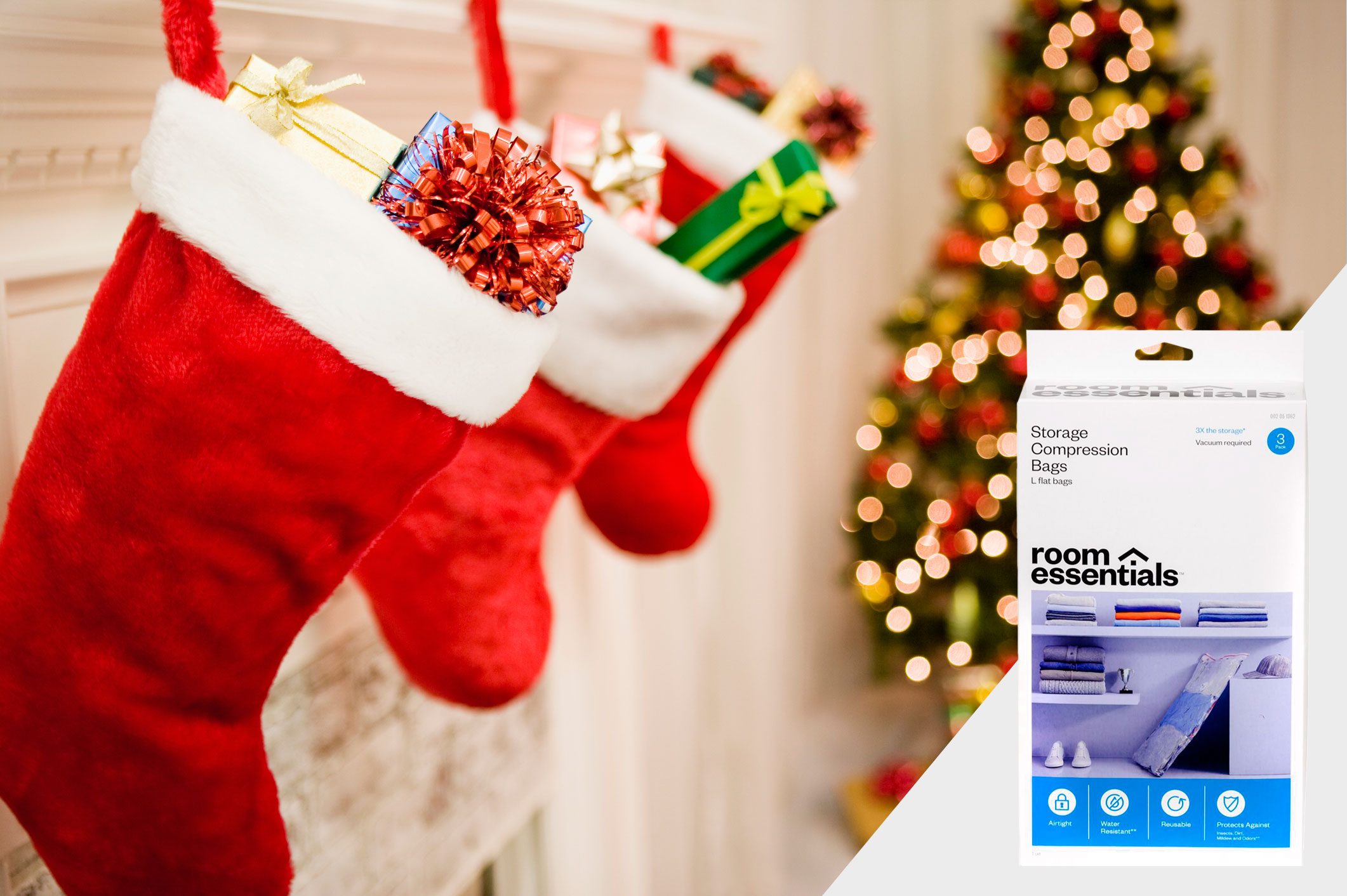 Christmas Stocking Storage Inset