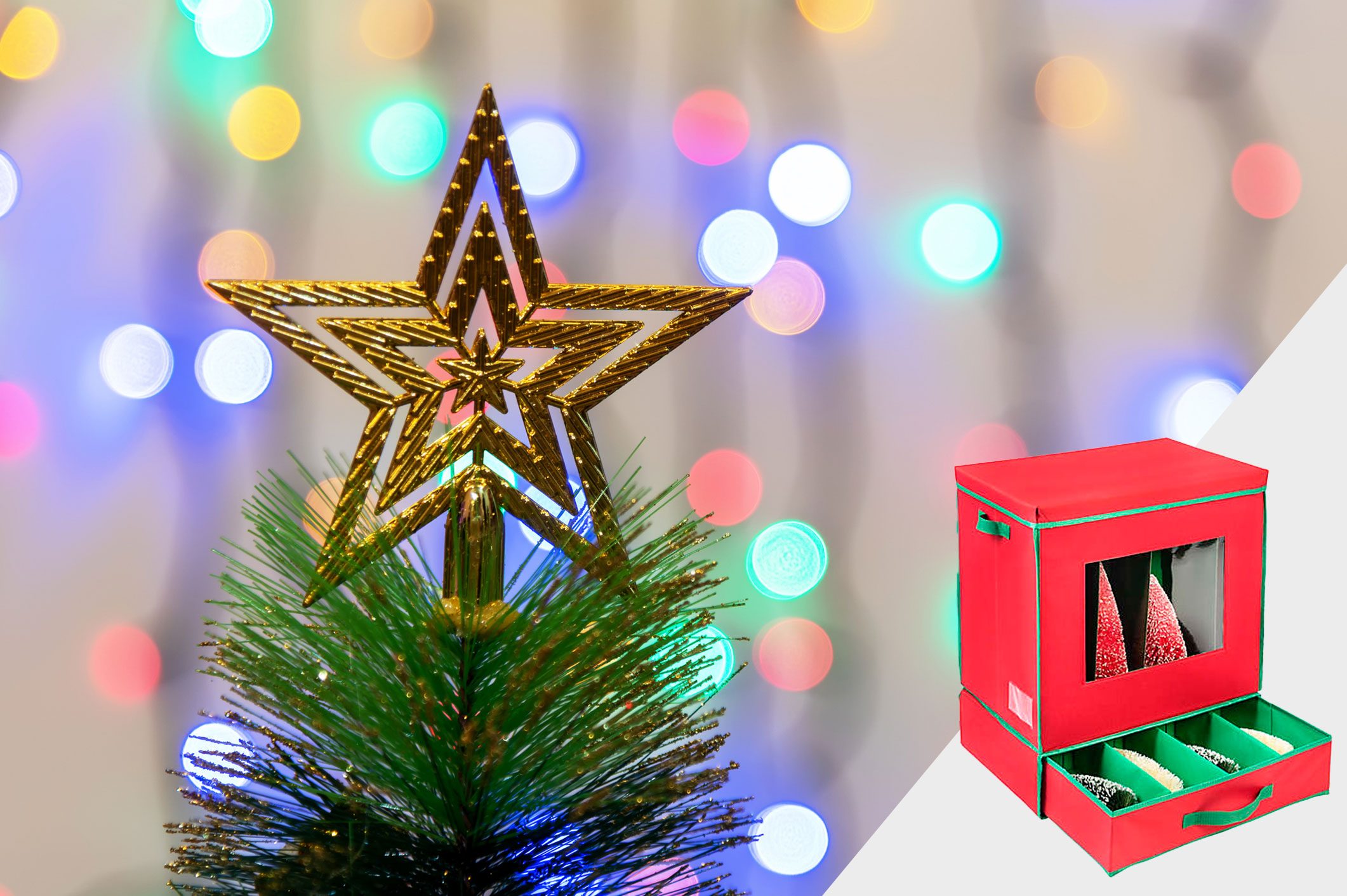 Christmas Tree Topper Storage Inset