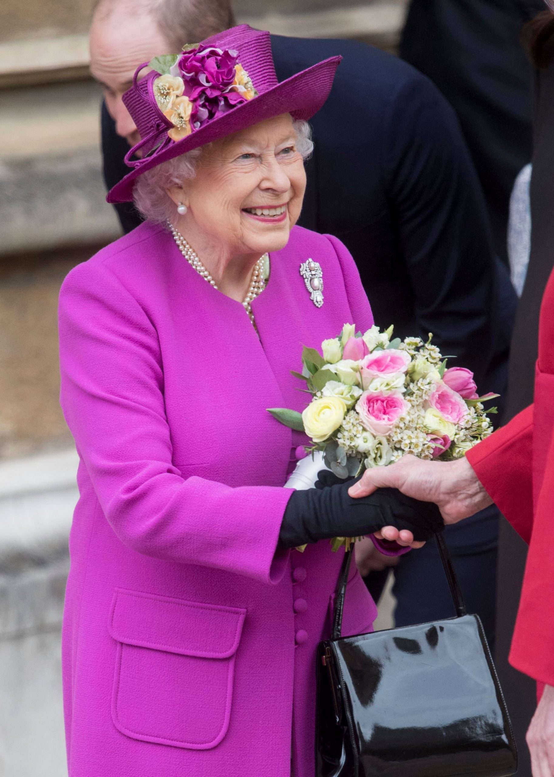 Easter Sunday service, St George's Chapel, Windsor Castle, UK - 01 Apr 2018