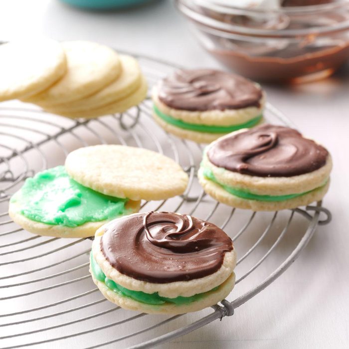 Tennessee: Creme de Menthe Cookies