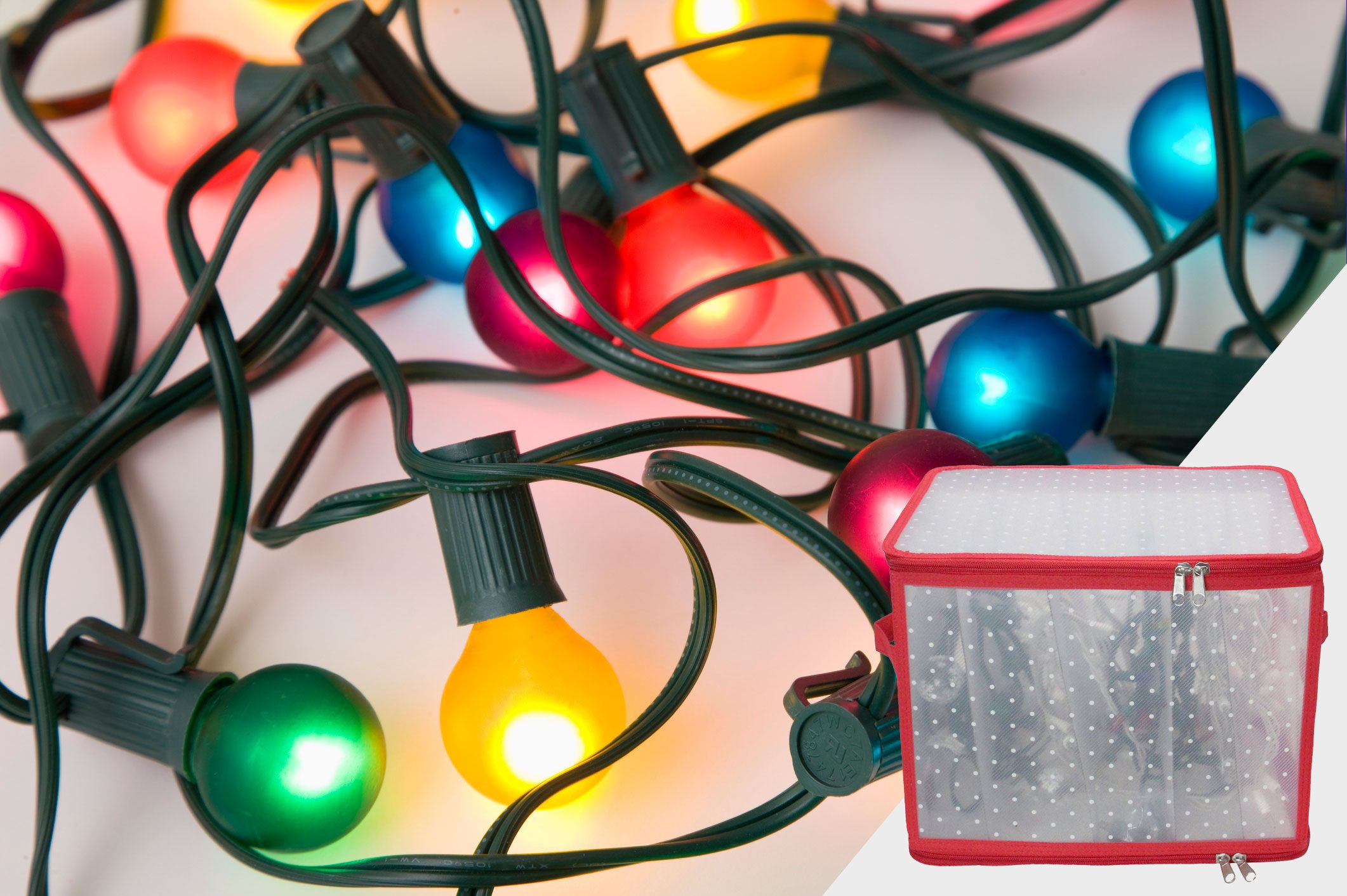 Indoor Christmas Light Storage Inset