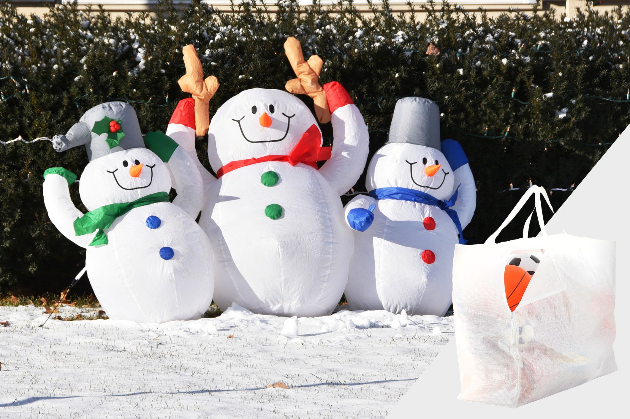 Inflatable Christmas Decoration Storage Inset