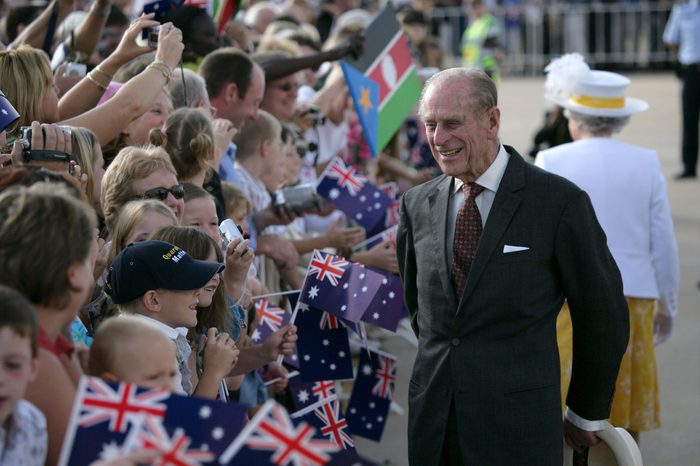 QUEEN ELIZABETH II AND PRINCE PHILIP VISIT TO AUSTRALIA - 12 MAR 2006