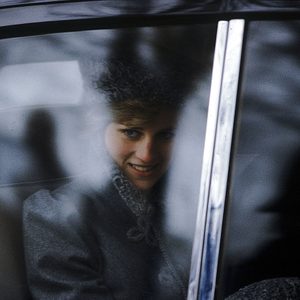 Diana Princess Of Wales Pictured After A Visit To Gloucester Catherdral In 1981. The Picture Was Taken Princess Diana Was Twenty Years Old And Pregnant With Prince William.