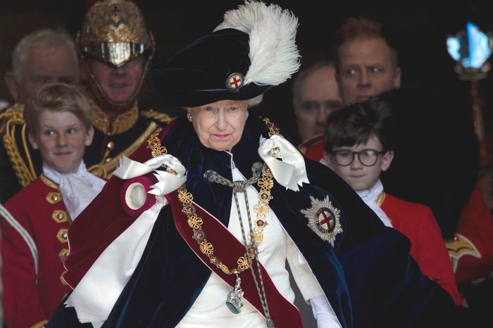 Order of the Garter service, St Georges Chapel, Windsor Castle, UK - 18 Jun 2018