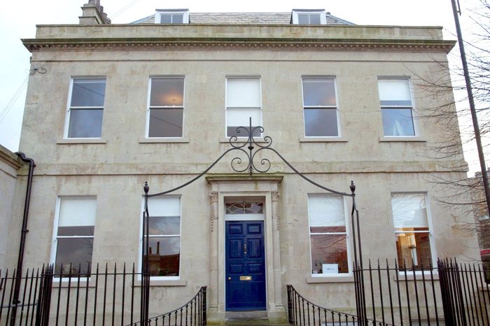 THE FIRST MALE PUPIL AT NORLAND NANNY SCHOOL, BATH, BRITAIN - JAN 2003