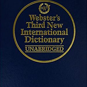 Webster's New International Dictionary