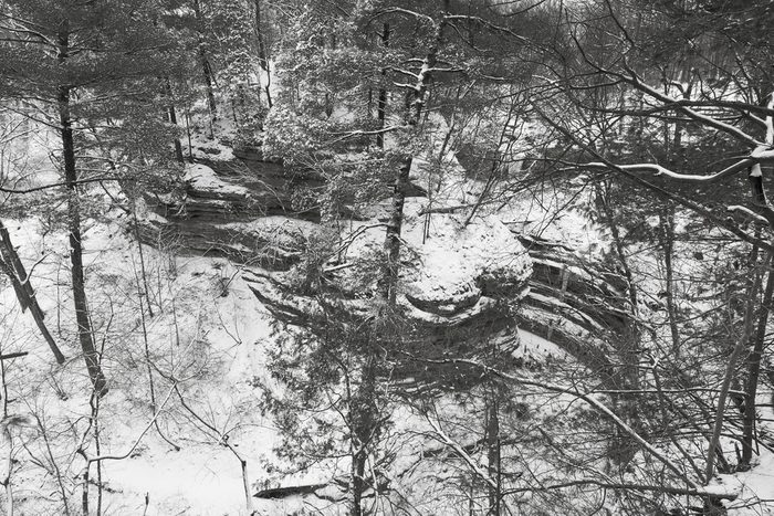 Starved Rock State Park - Winter scenery