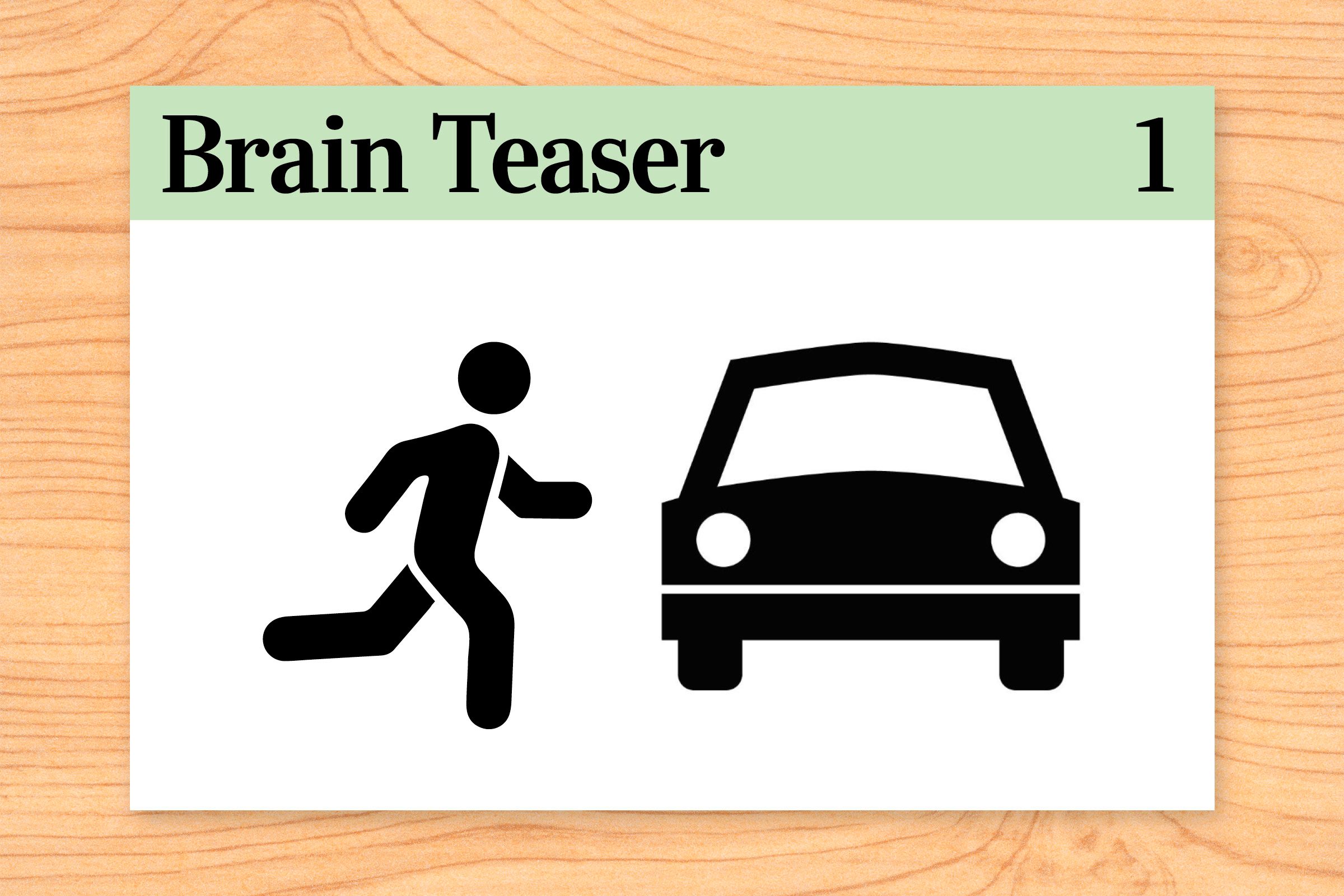 A man pushes his car to a hotel and tells the owner he’s bankrupt. Why?