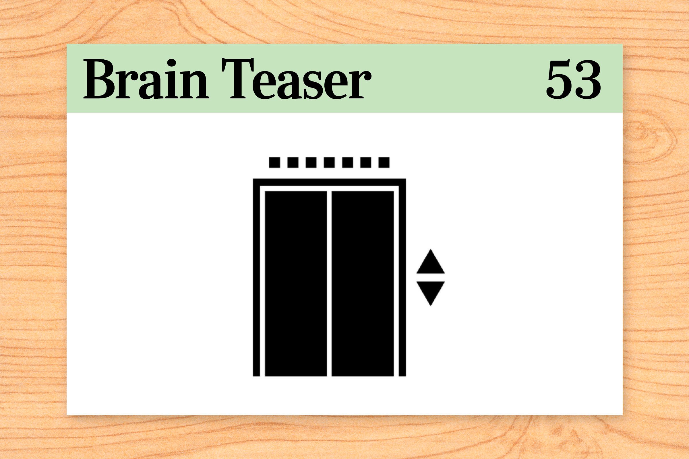 An elevator is on the ground floor. There are five people in the elevator including me. When the lift reaches the first floor, one person gets out and two people get in. The lift goes up to the second floor, three people get out, five people get in. It then goes up to the next floor up, no-one gets out but 12 people get in. Halfway up to the next floor up the elevator cable snaps, it crashes to the floor. Everyone else dies in the elevator except me. How did I survive?