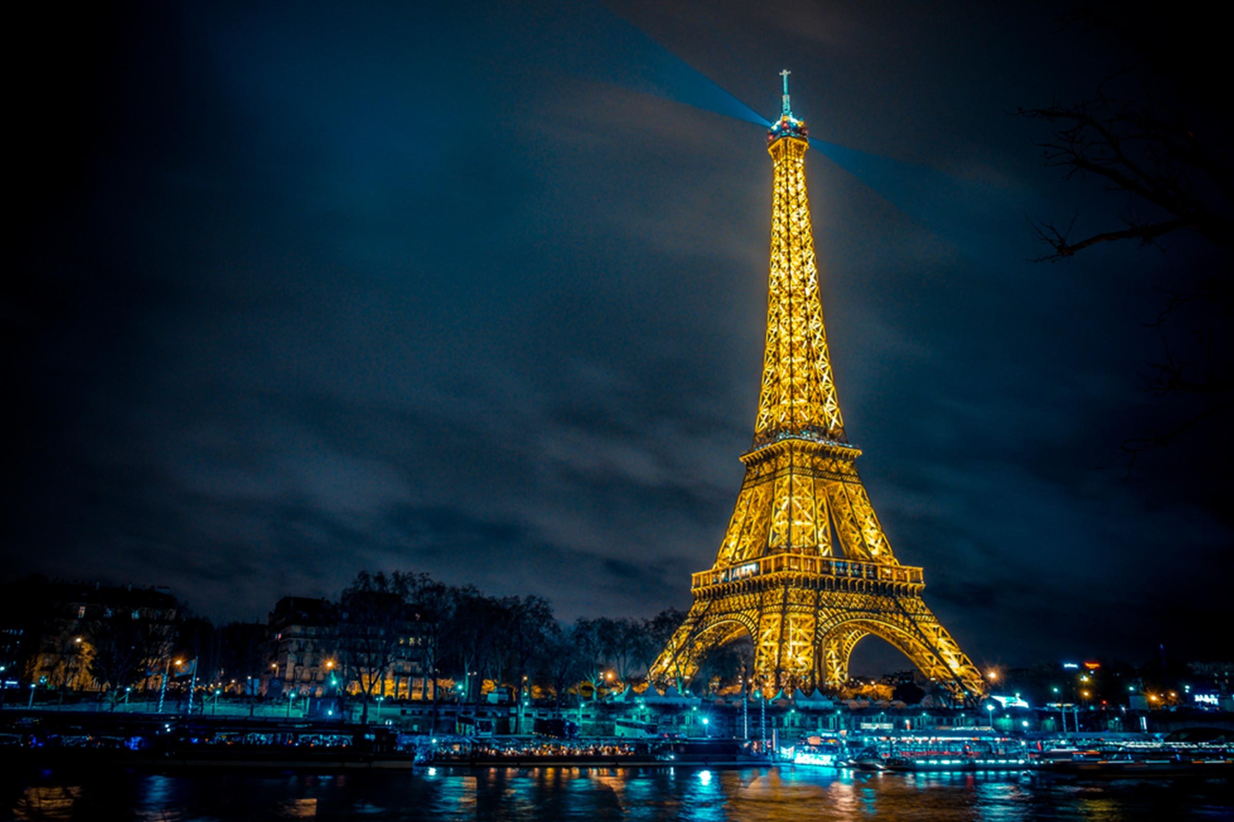 Eiffel Tower at night