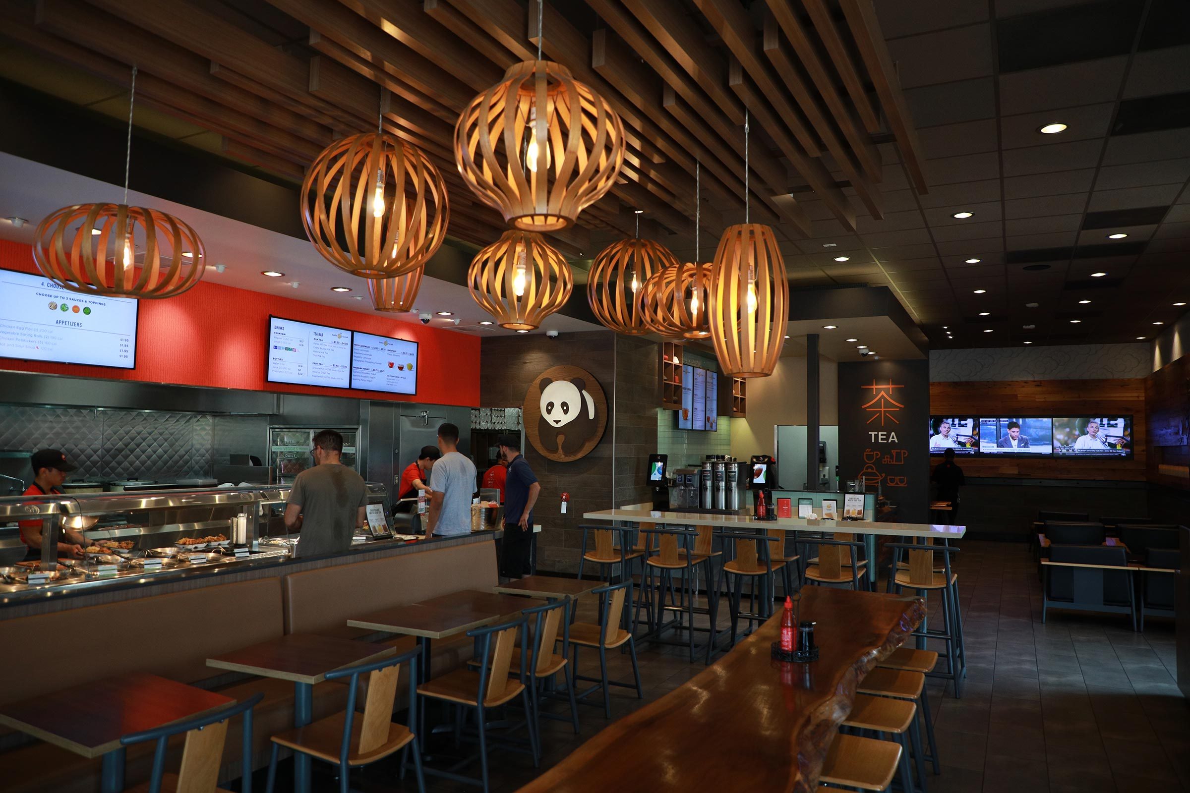 Panda Express Interior