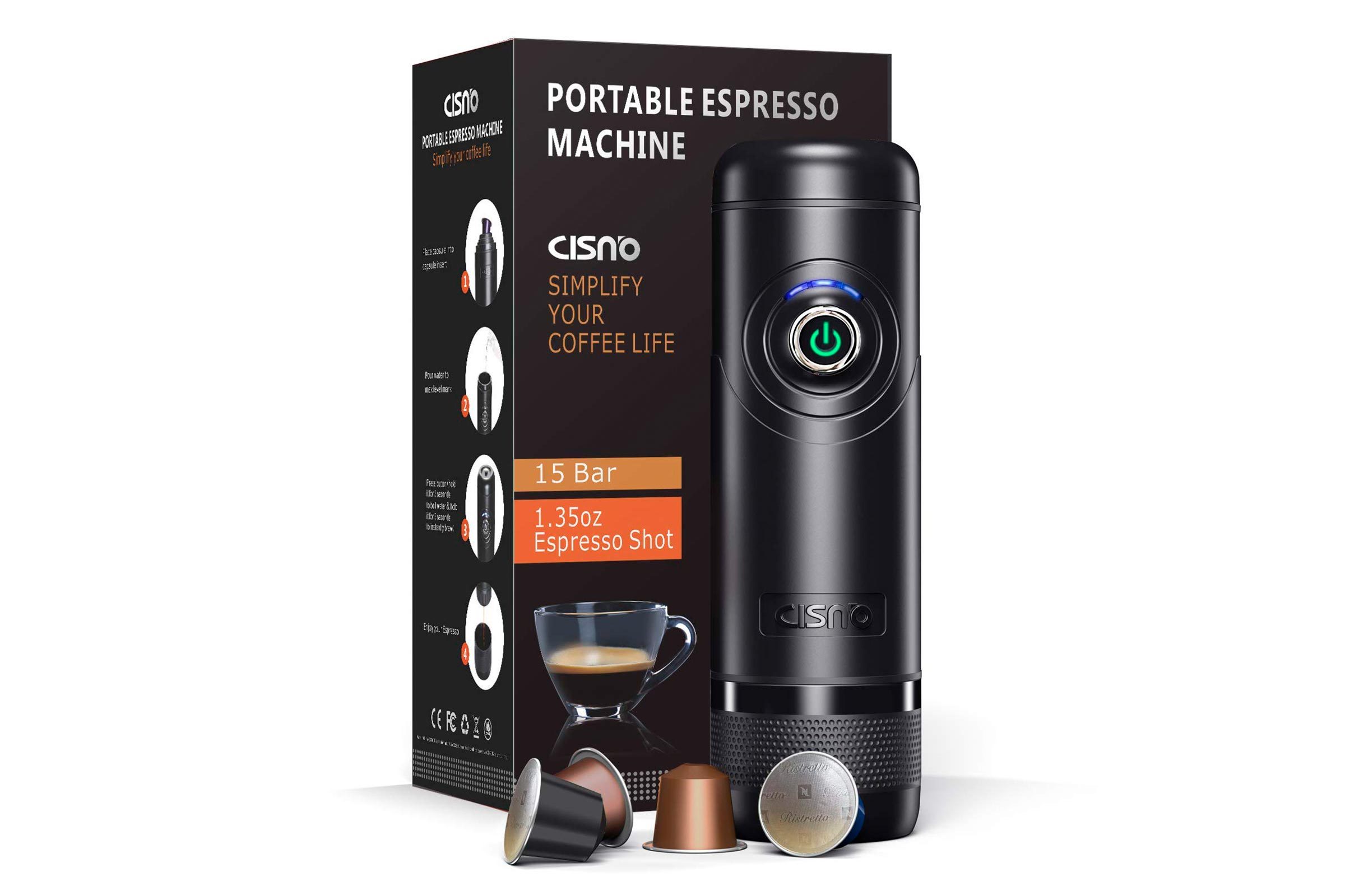 Portable expresso machine