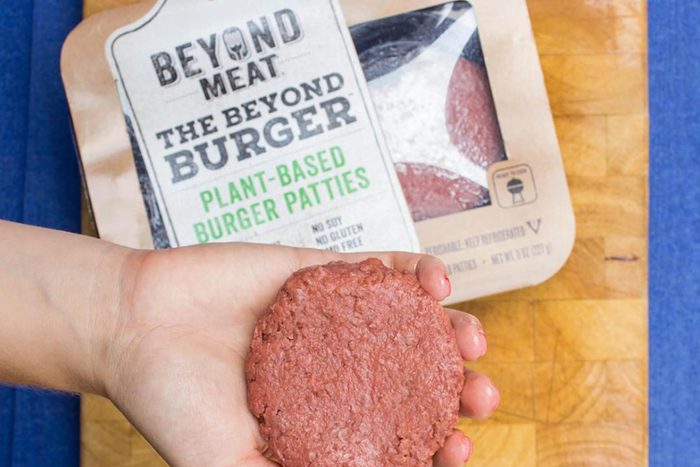 Vegan burger patties