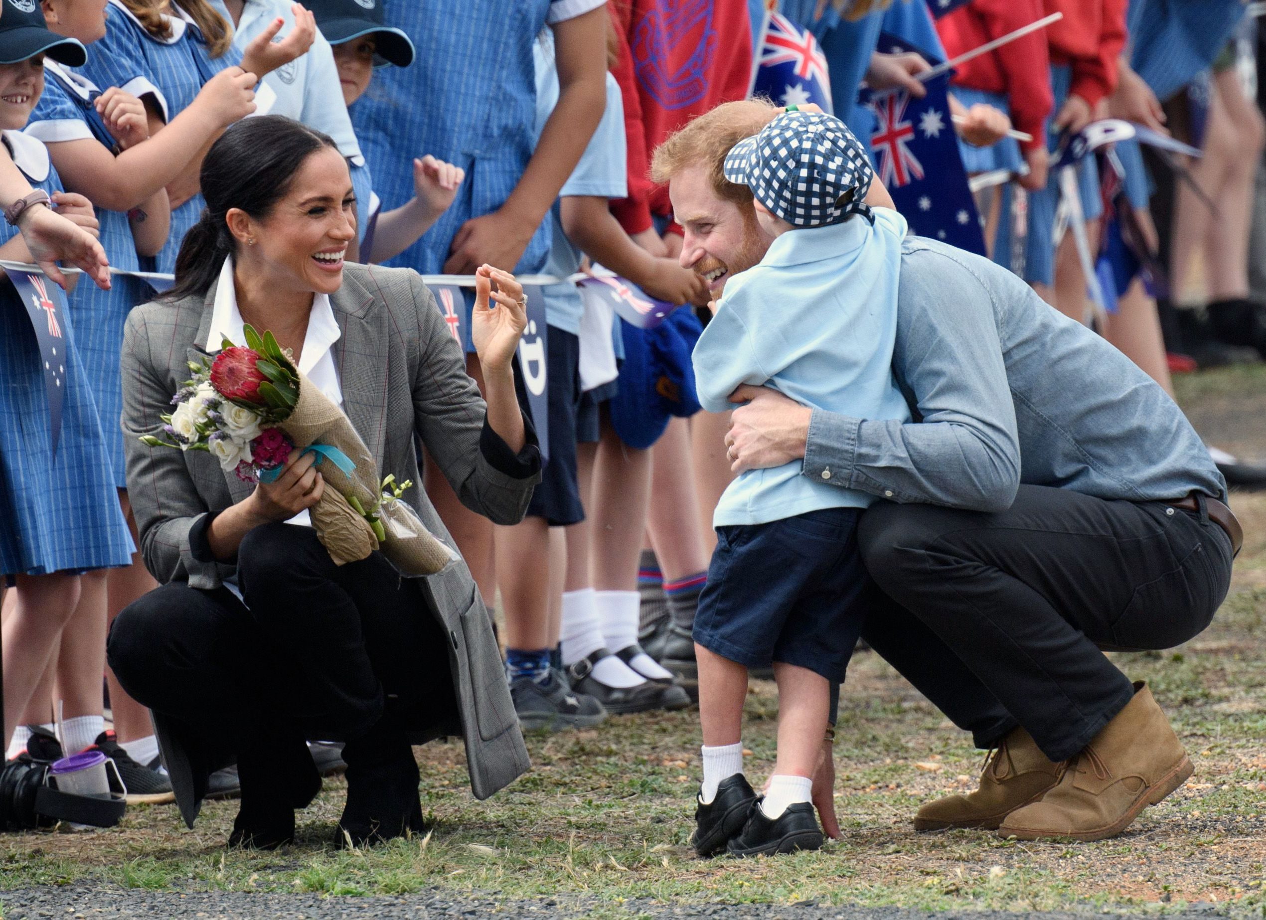 Prince Harry and Meghan Duchess of Sussex tour of Australia - 17 Oct 2018
