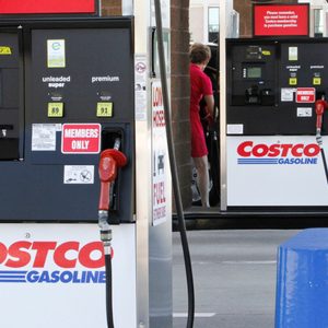 Costco gas pumps