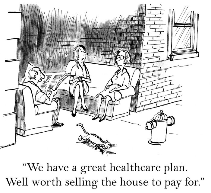 healthcare cartoon