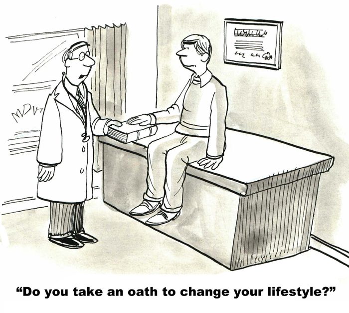 dieting oath cartoon