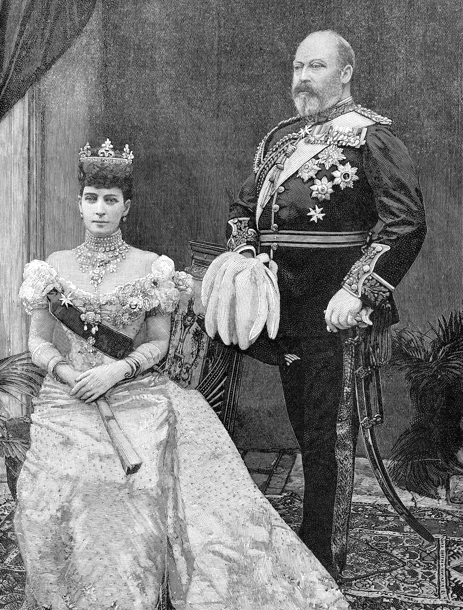 King Edward VII and Queen Alexandra