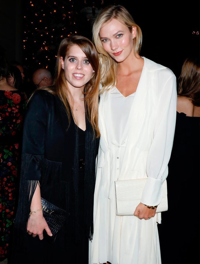 Princess Beatrice and Karlie Kloss