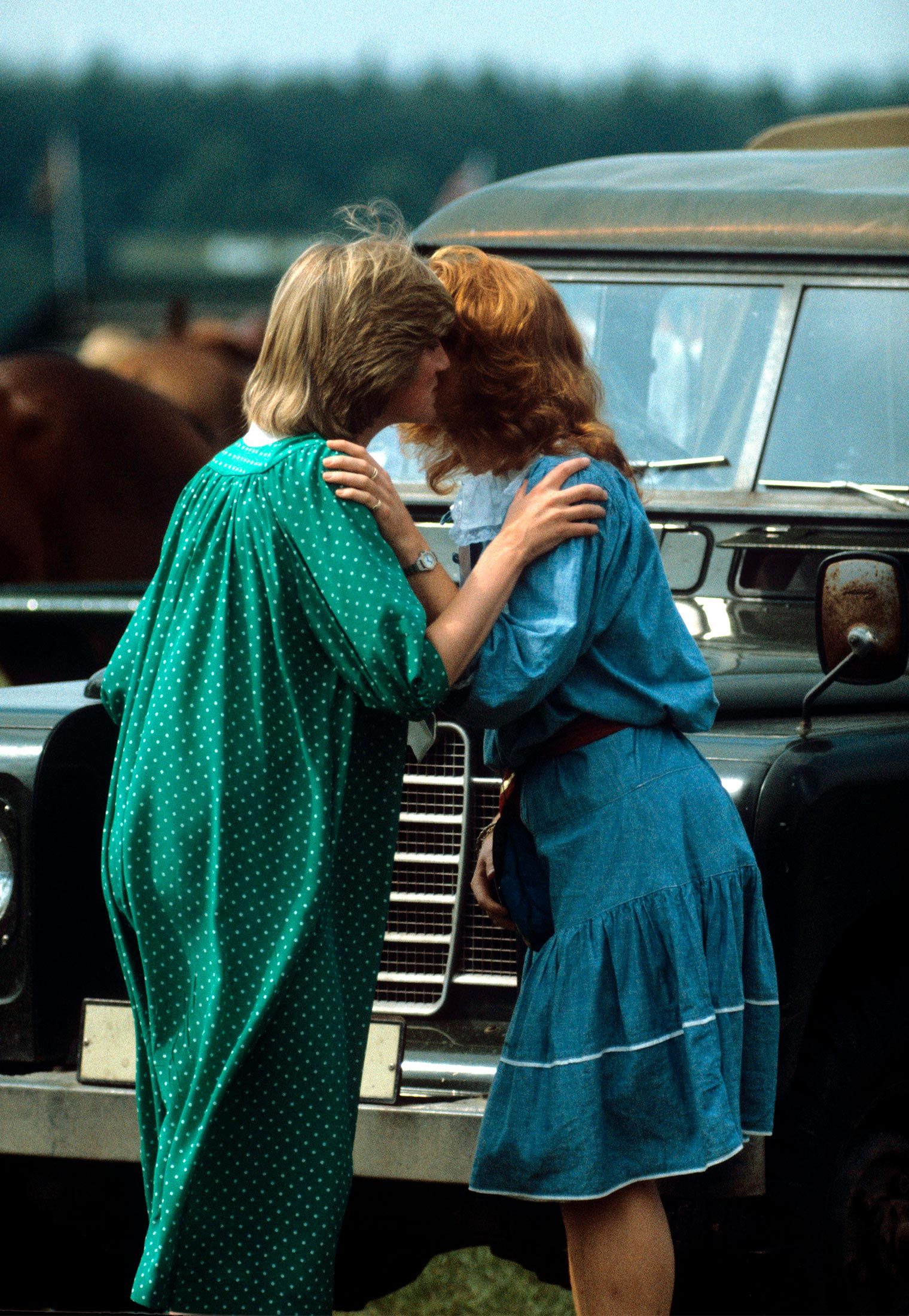 Sarah Ferguson and Princess Diana