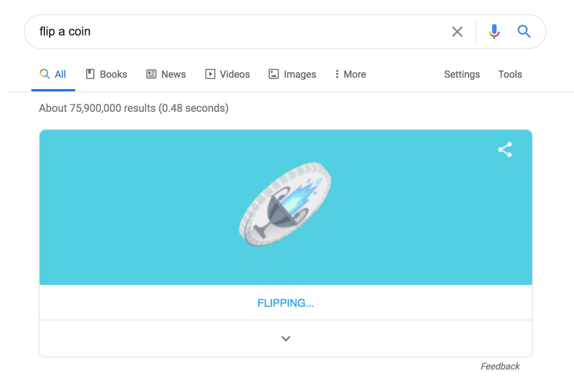 Google: Coin Flip