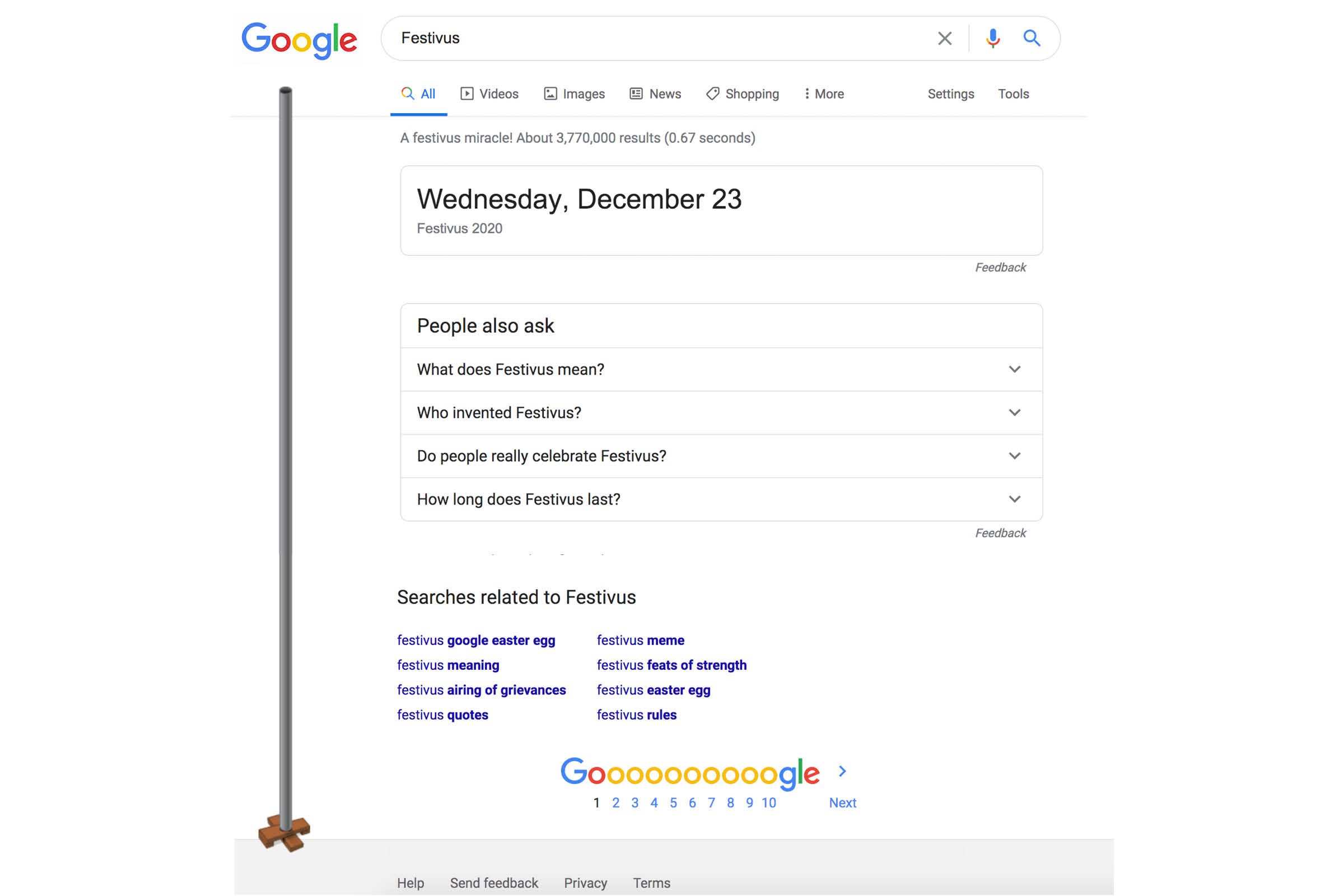 Google: Festivus