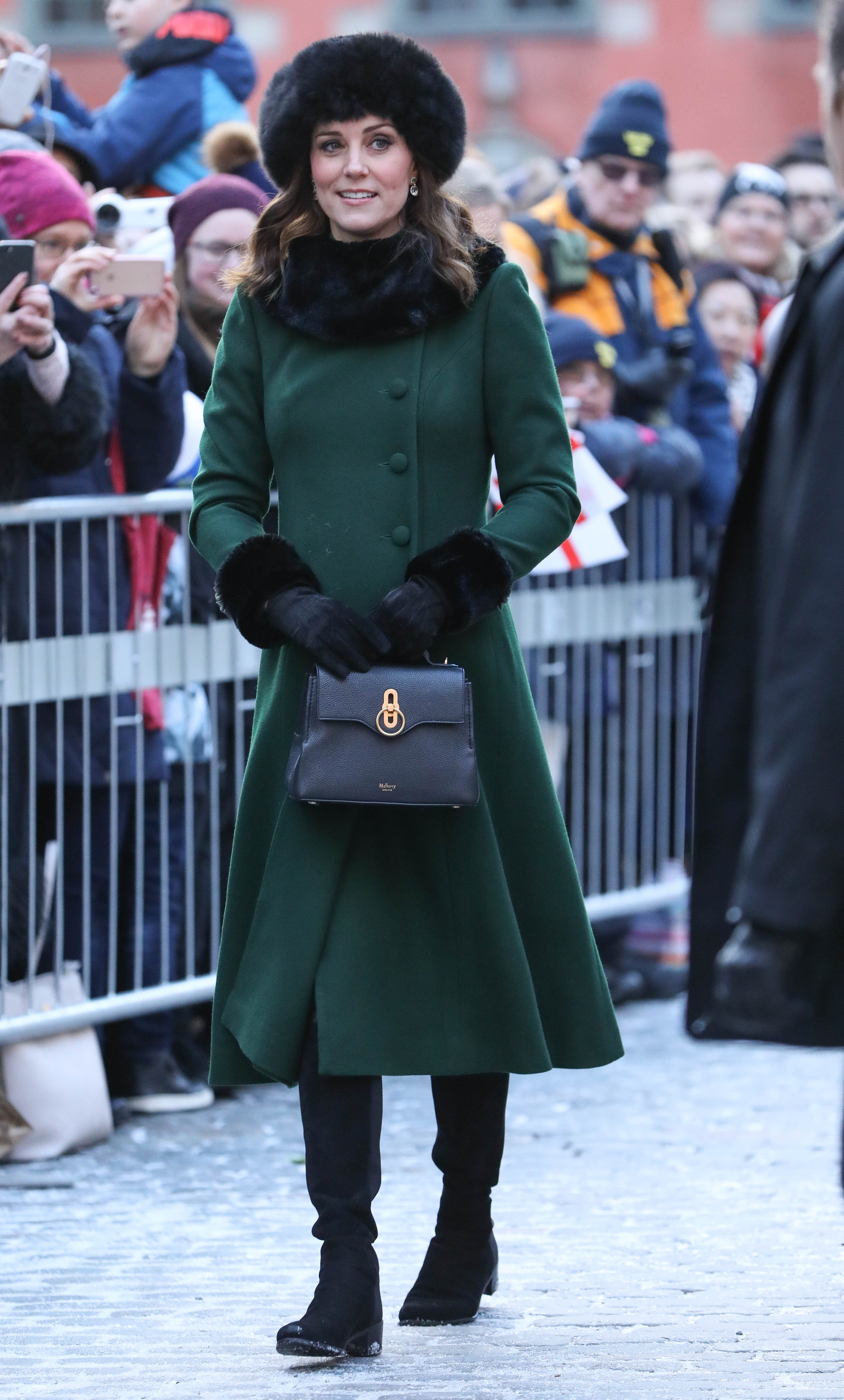 Prince William and Catherine Duchess of Cambridge visit to Sweden - 30 Jan 2018