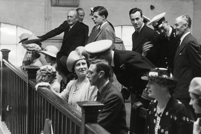 Queen Elizabeth Ii and Her Future Husband Prince Philip of Greece