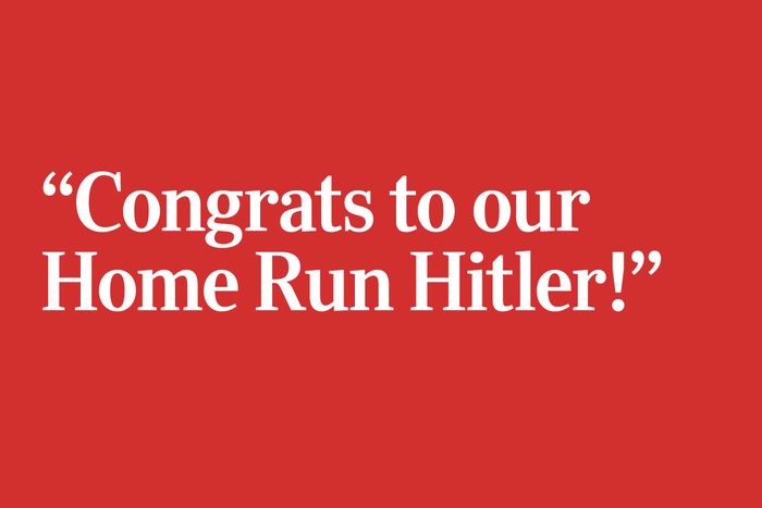 home run hitler