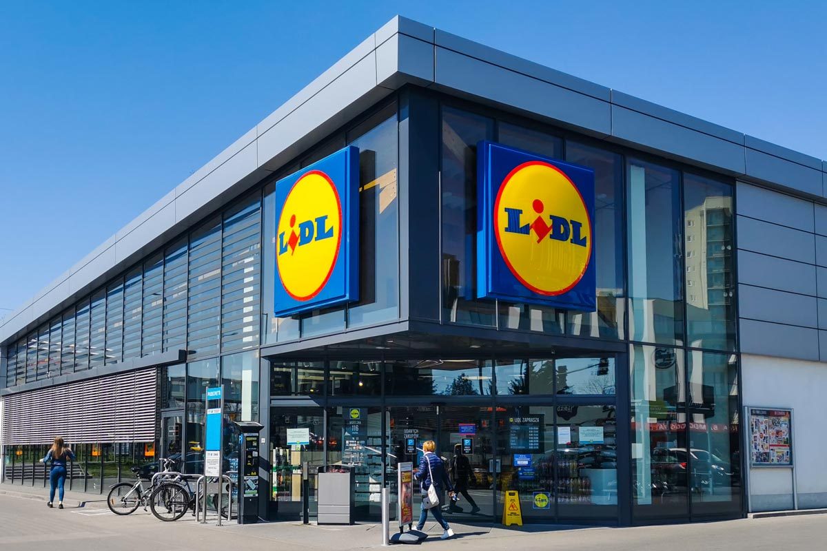 Lidl Supermarket in Krakow, Poland