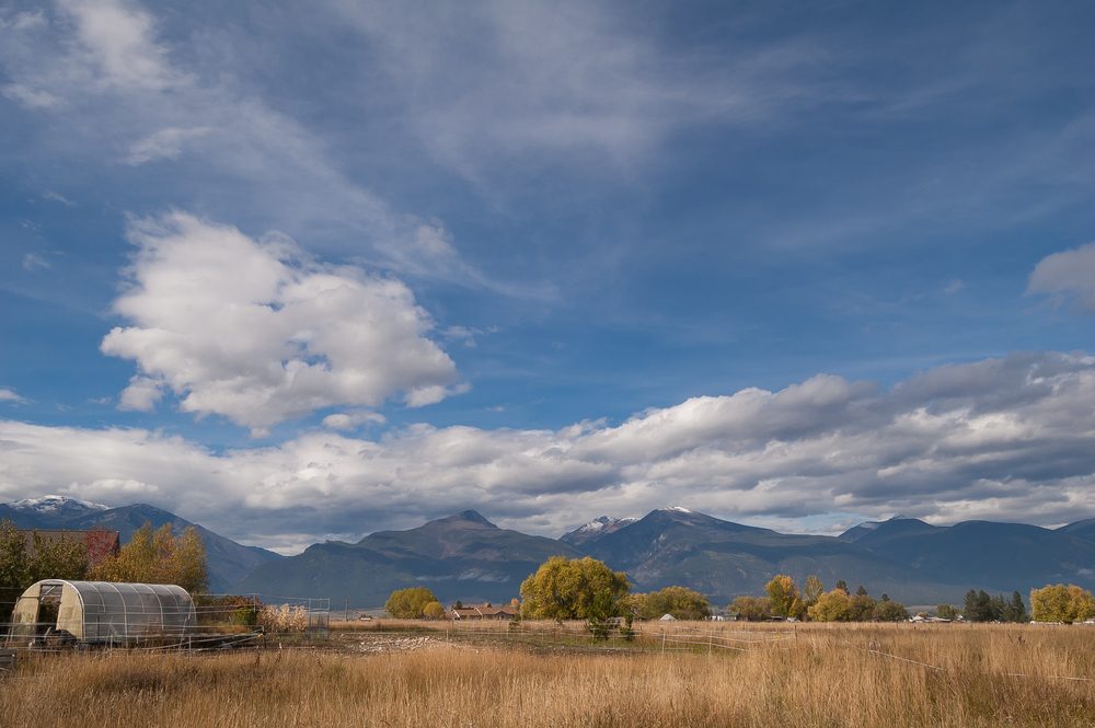 Bitterroot mountains in Stevensville, Montana/ Bitterroot