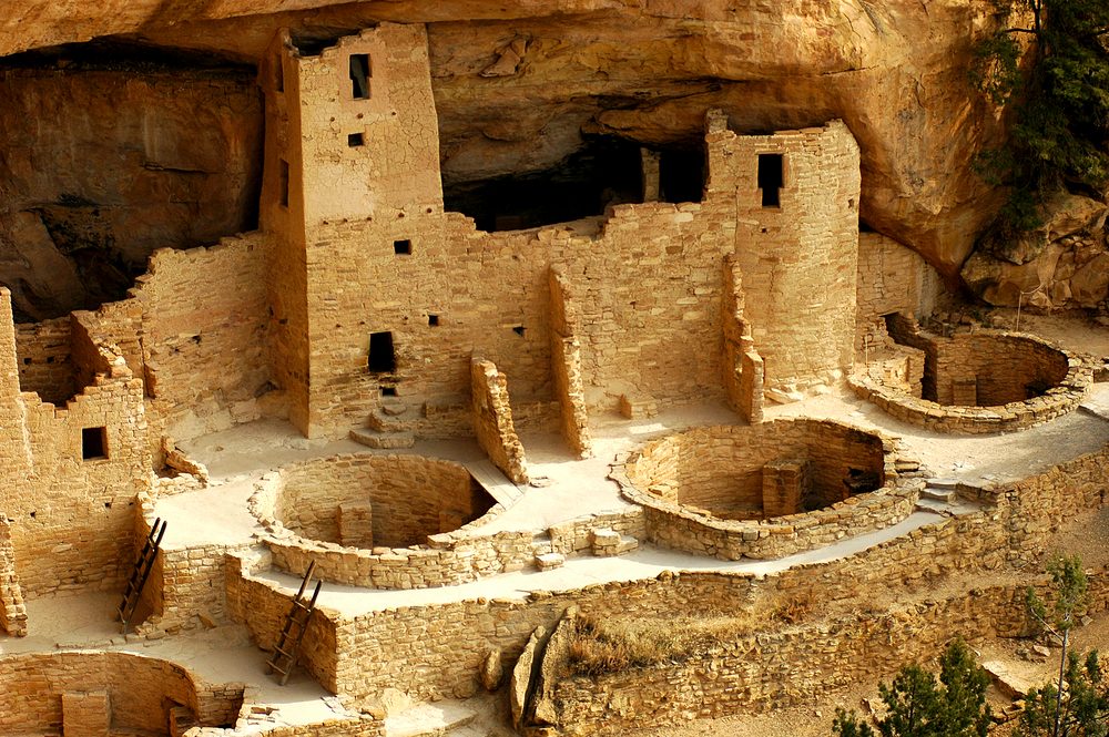 Cliff Palace Kivas Mesa Verde National Park