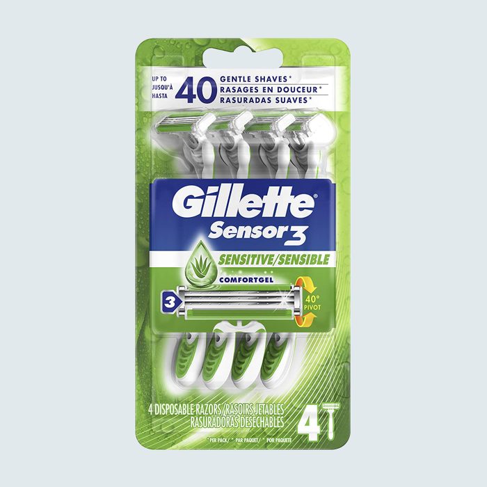 Gillette Sensor3 Sensitive Men's Disposable Razors