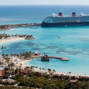 ship at castaway cay