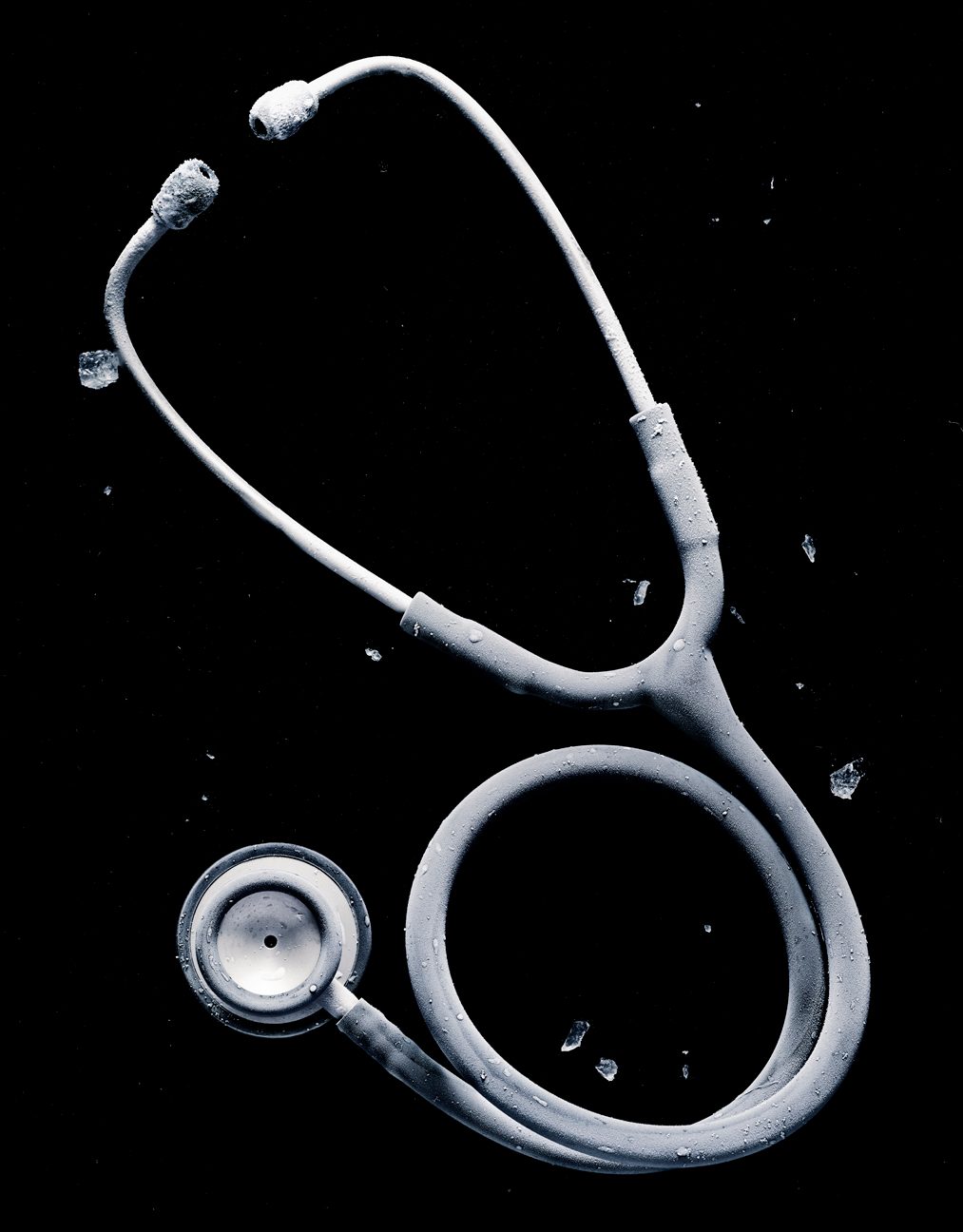 stethoscope frozen