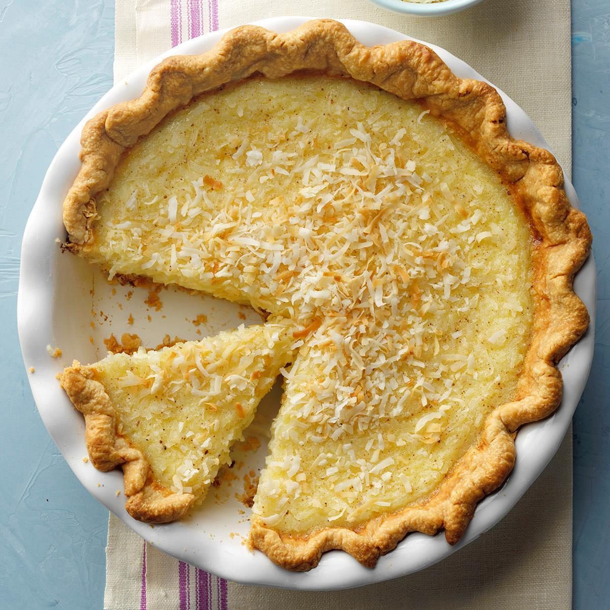 1987: Coconut Custard Pie