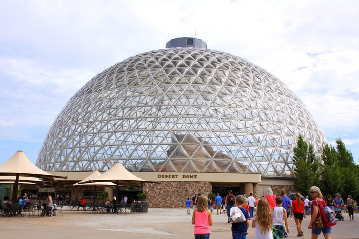 Omaha, NE/USA - Jul 28,2017: The Desert Dome