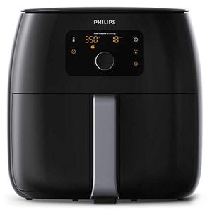 Philips Avance Collection XXL Digital Twin TurboStar Airfryer Black/Silver - HD9650/96