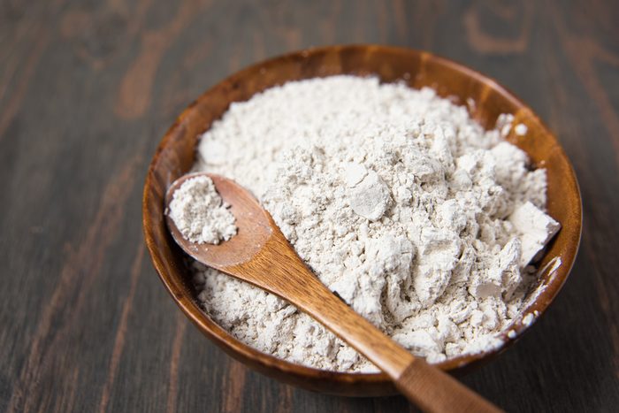 Food Grade Diatomaceous Earth in Bowl Ready for Use