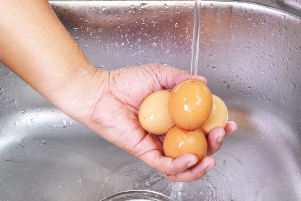 Why You Should Never Wash Fresh Eggs Before Cooking Them