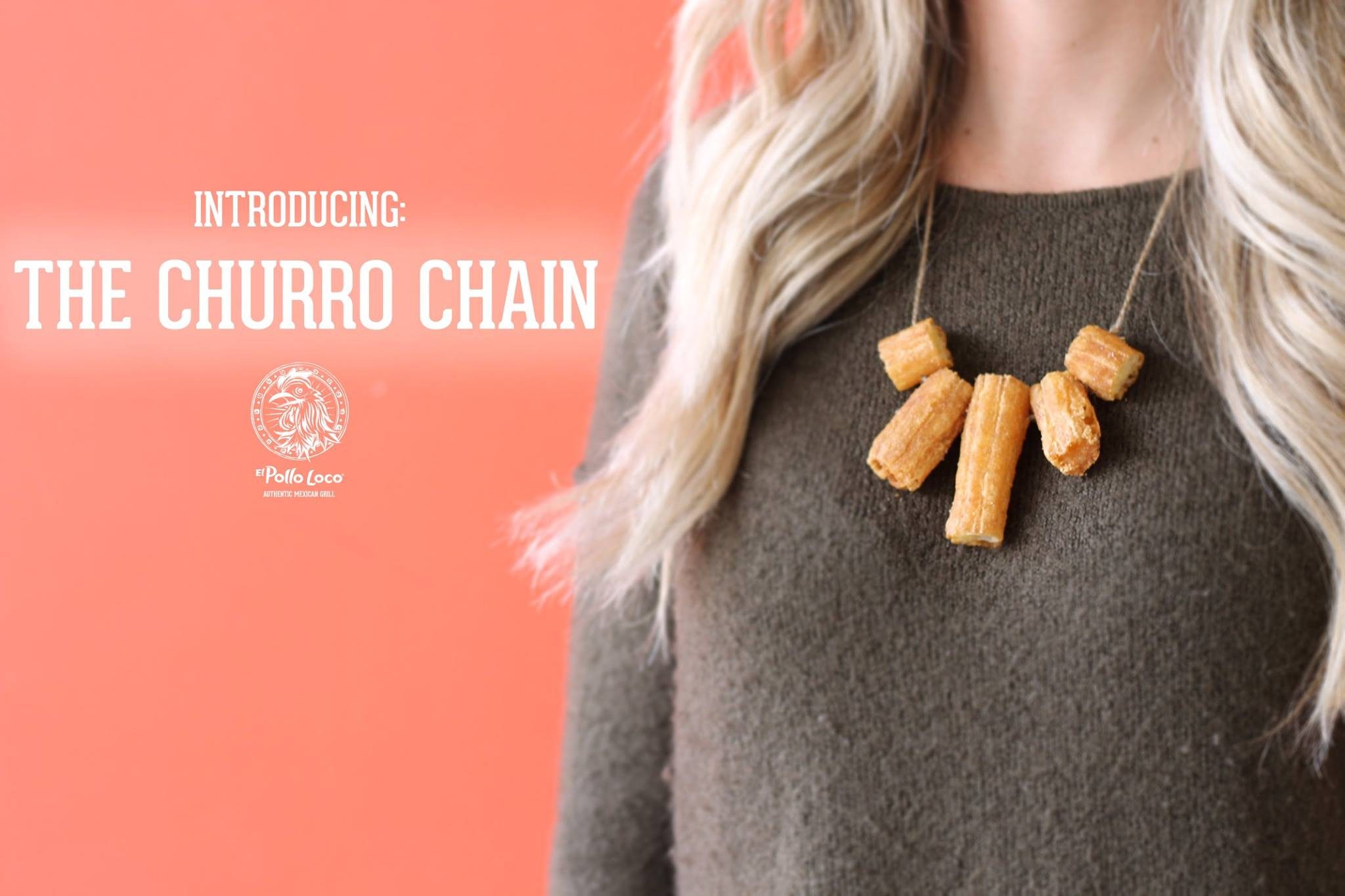 El Pollo Loco churro chain april fools prank