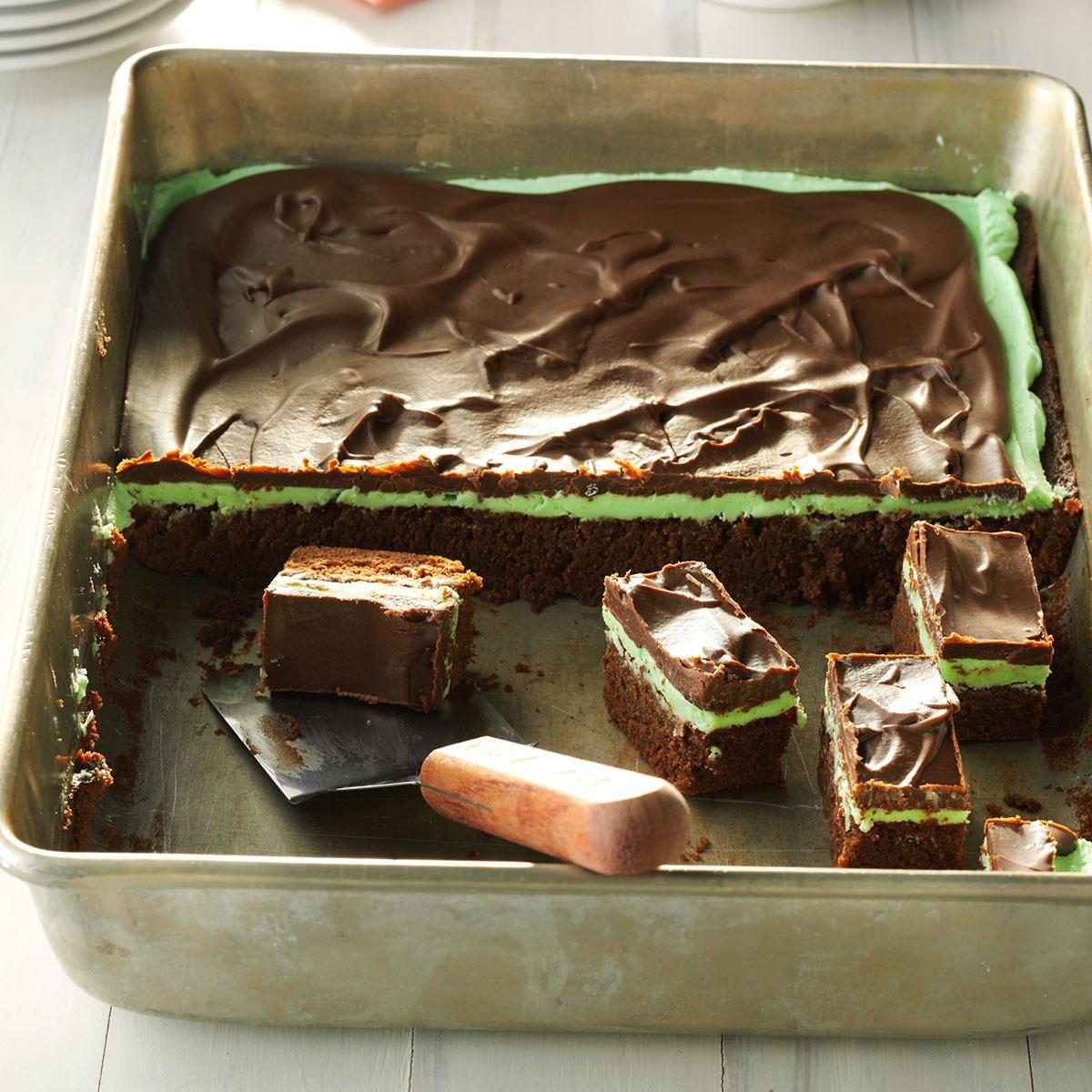 1971: Grasshopper Brownies