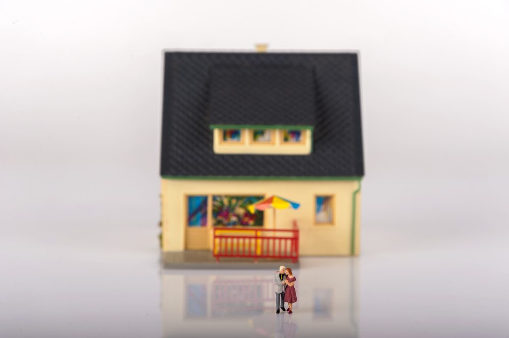 Miniature people house