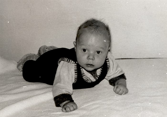 nurse child - photo scan - about 1970s